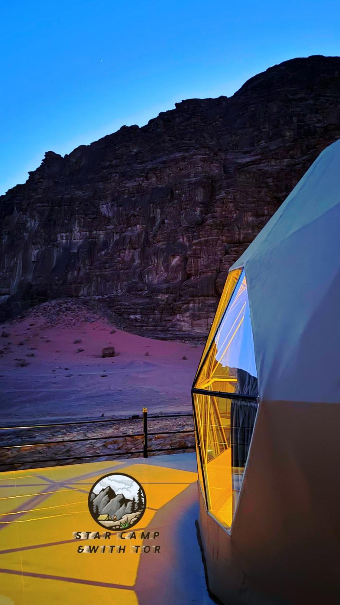 Star Camp & With Tor Hotell Wadi Rum Eksteriør bilde