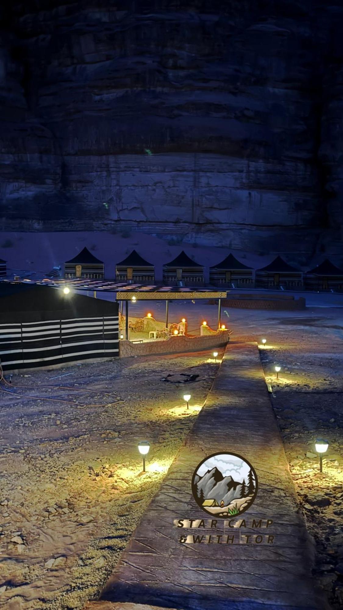 Star Camp & With Tor Hotell Wadi Rum Eksteriør bilde