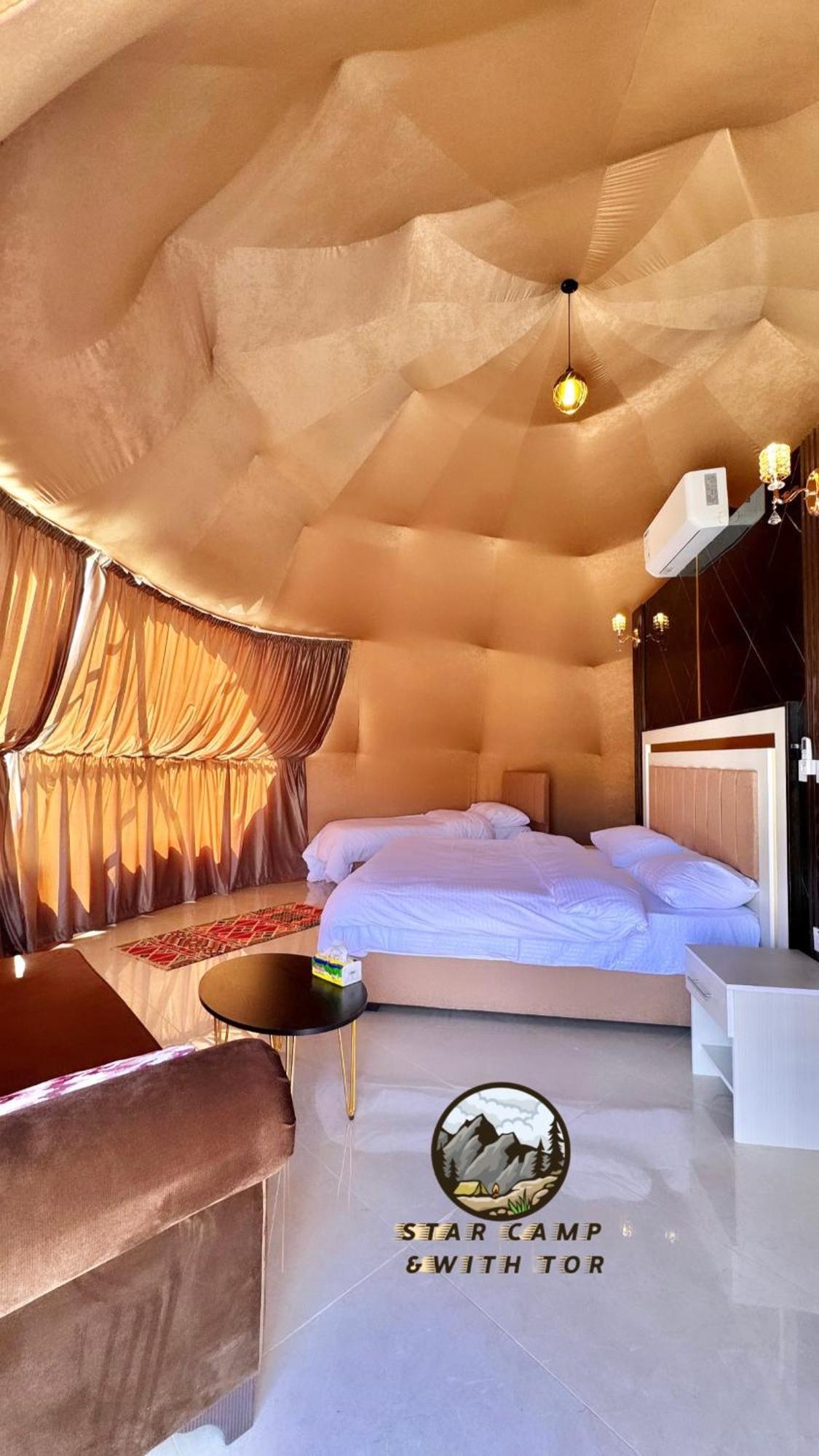 Star Camp & With Tor Hotell Wadi Rum Eksteriør bilde