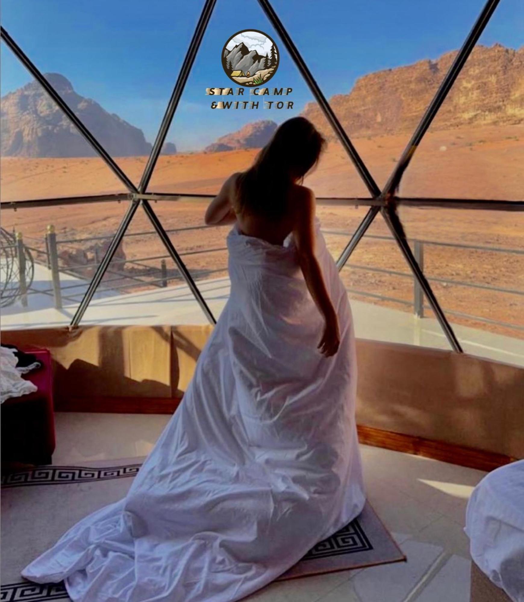 Star Camp & With Tor Hotell Wadi Rum Eksteriør bilde